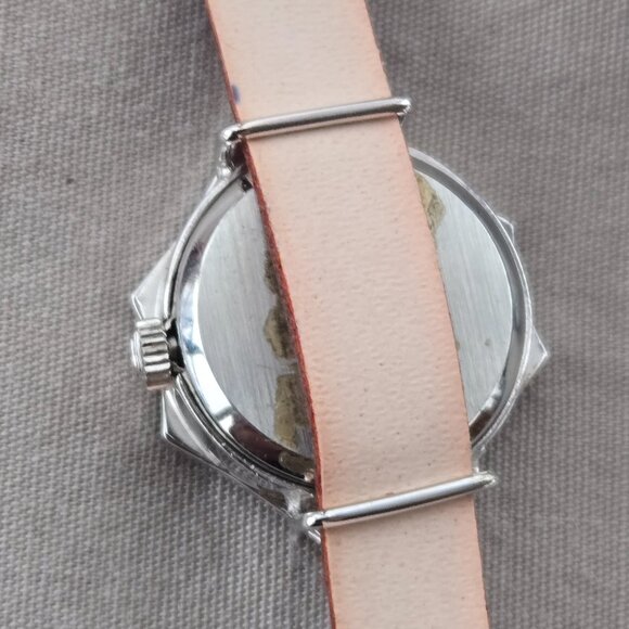 Bucherer Vintage Swiss made watch set with interchangeable faces and straps
